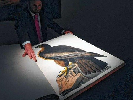 Cuốn sách giữ kỷ lục về giá trước đây là cuốn sách tranh “Birds of America” của tác giả John James Audubon xuất bản hồi đầu thế kỷ 19, từng được bán năm 2010 với giá 11,5 triệu đô la.