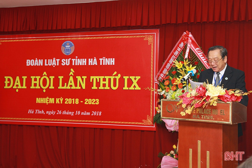 Từng bước khẳng định và nâng cao vị thế đội ngũ luật sư Hà Tĩnh ảnh 1 Từng bước khẳng định và nâng cao vị thế đội ngũ luật sư Hà Tĩnh