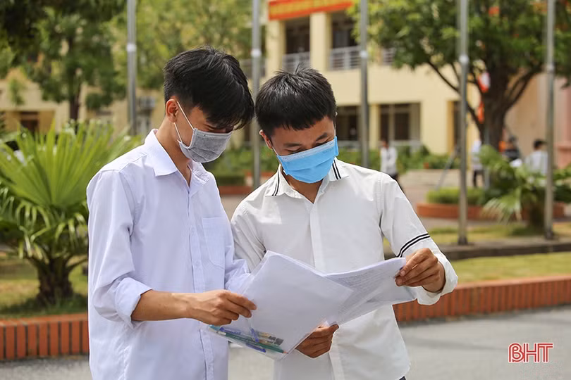 Ngày đầu thi tốt nghiệp THPT ở Hà Tĩnh: Không có thí sinh vi phạm quy chế