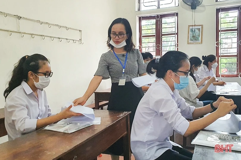 Kỳ thi tốt nghiệp THPT ở Hà Tĩnh: An toàn, nghiêm túc, nhân văn