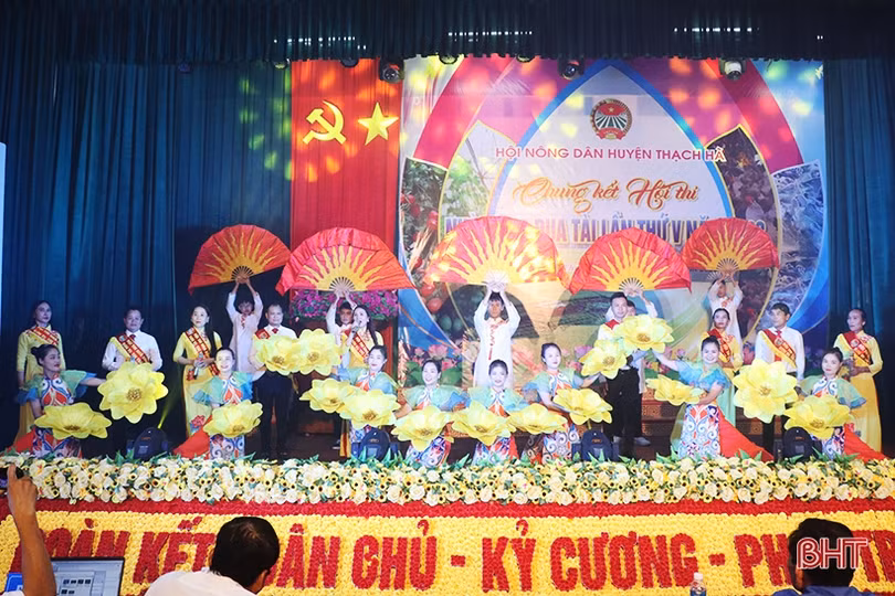 Lưu Vĩnh Sơn nhất Hội thi Nhà nông đua tài huyện Thạch Hà lần thứ V năm 2022