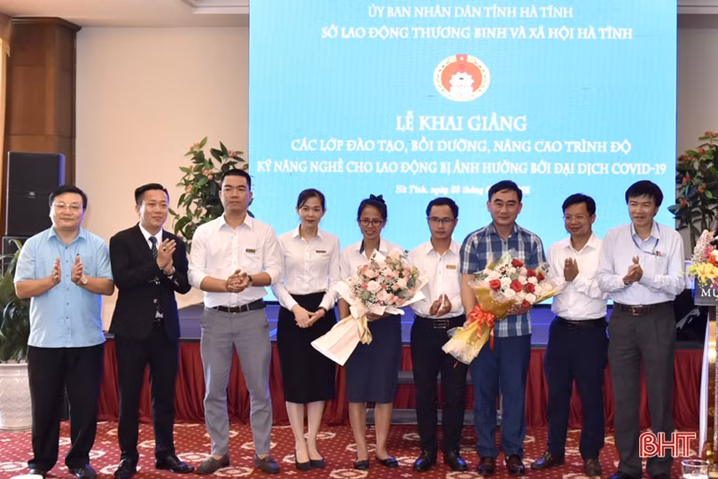Doanh nghiệp, người lao động Hà Tĩnh bị ảnh hưởng dịch COVID-19 phấn khởi khi được hỗ trợ đào tạo nghề