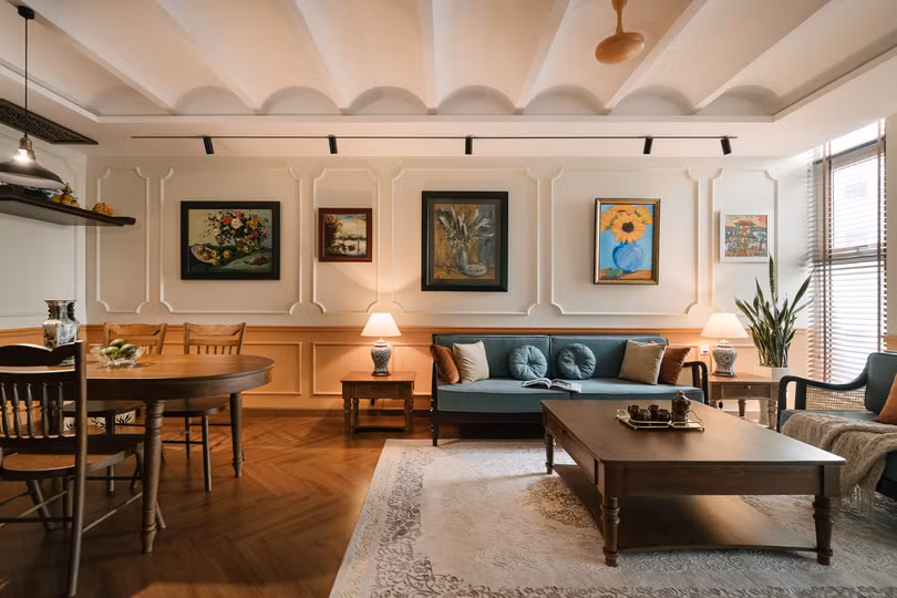 Căn hộ trần lượn sóng