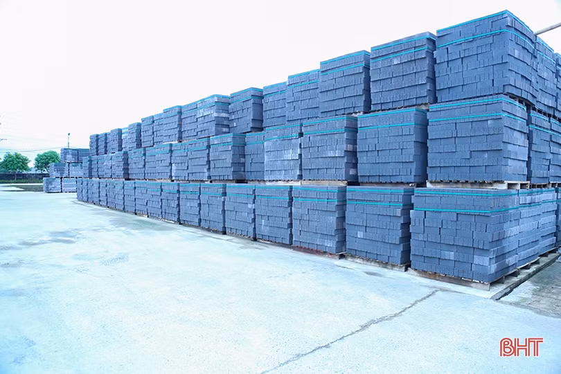 Hà Tĩnh mở rộng thị trường vật liệu xây dựng không nung