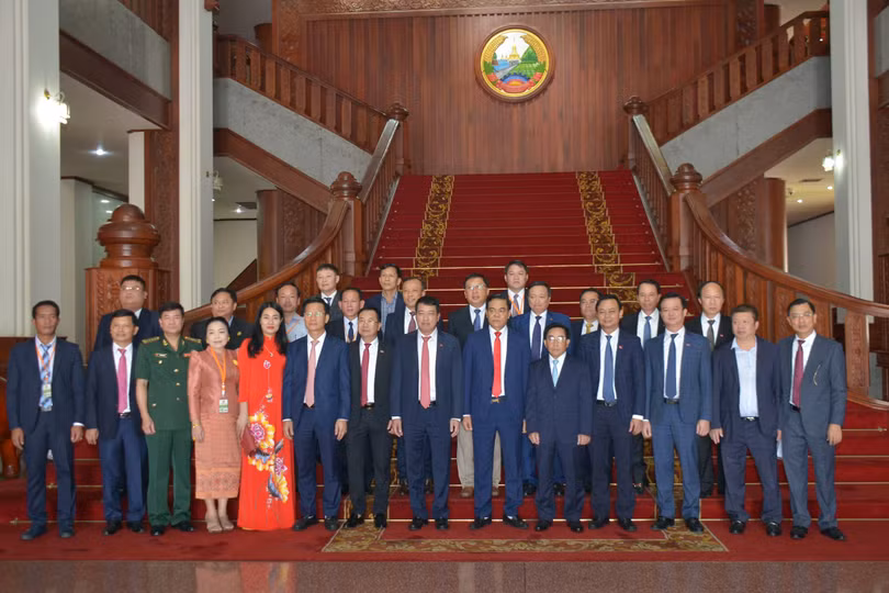 Truyền thông Lào đưa tin đậm nét về chuyến thăm, làm việc của đoàn công tác tỉnh Hà Tĩnh