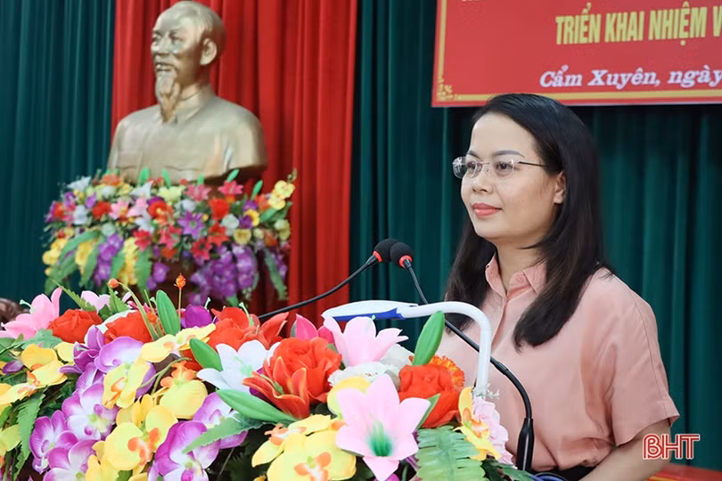 Cẩm Xuyên đạt kết quả toàn diện trong thực hiện nhiệm vụ chính trị 6 tháng