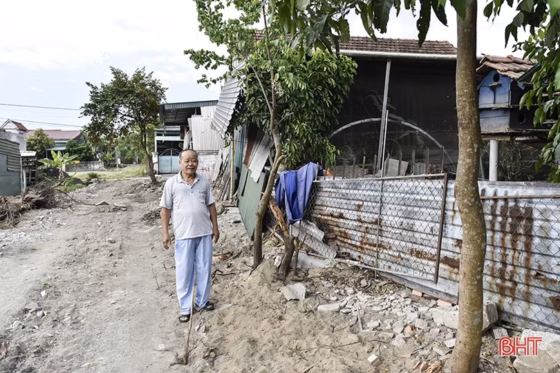Người thương binh tiên phong hiến đất mở đường đô thị Hồng Lĩnh