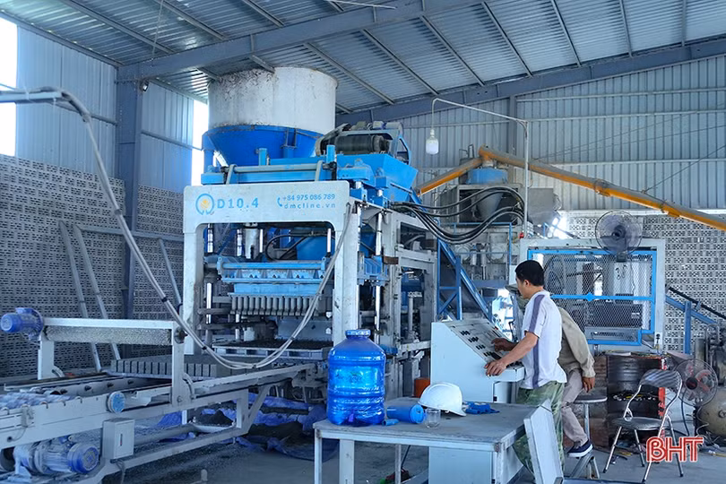 Hà Tĩnh mở rộng thị trường vật liệu xây dựng không nung
