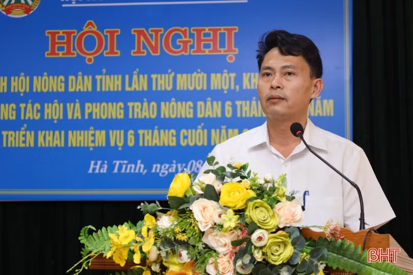 Hội Nông dân Hà Tĩnh đặt ra 11 nhiệm vụ trọng tâm trong 6 tháng cuối năm