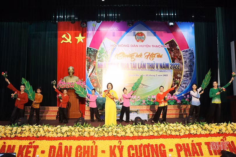 Lưu Vĩnh Sơn nhất Hội thi Nhà nông đua tài huyện Thạch Hà lần thứ V năm 2022