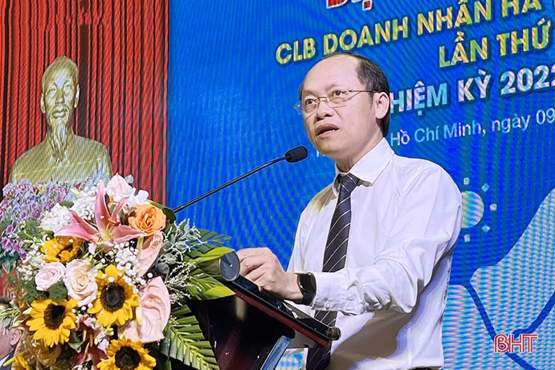 Ông Nguyễn Phi Dần giữ chức Chủ tịch CLB Doanh nhân Hà Tĩnh phía Nam