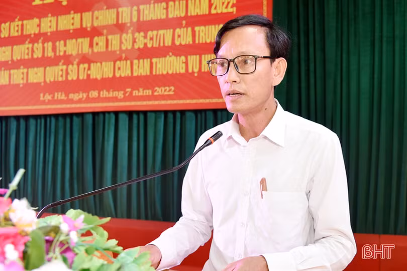 Đảng bộ Lộc Hà tiếp tục tập trung thực hiện tốt công tác xây dựng Đảng