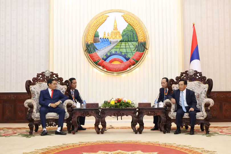 Truyền thông Lào đưa tin đậm nét về chuyến thăm, làm việc của đoàn công tác tỉnh Hà Tĩnh