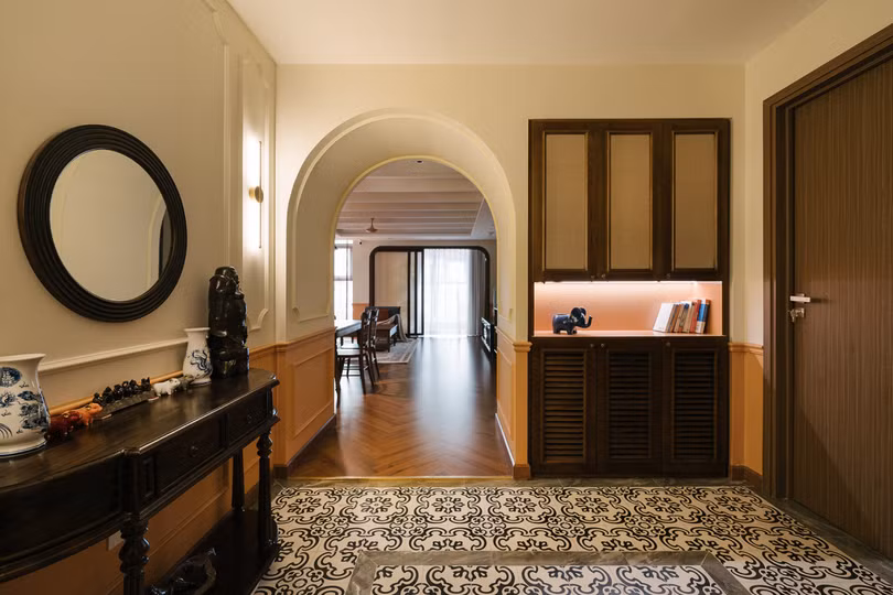 Căn hộ trần lượn sóng