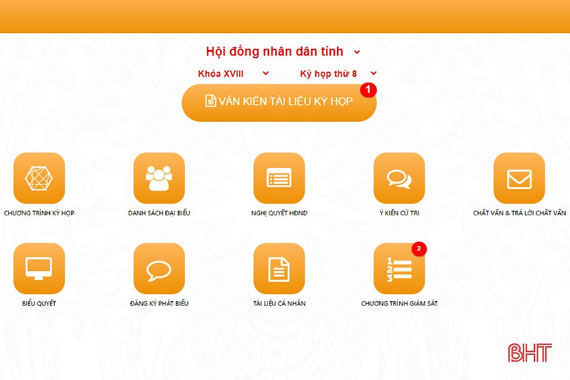 HĐND tỉnh Hà Tĩnh bắt đầu “kỳ họp không giấy” từ Kỳ họp thứ 8 tới
