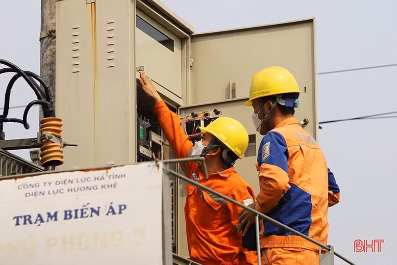 Sản lượng điện thương phẩm của Điện lực Hà Tĩnh tăng trưởng mạnh