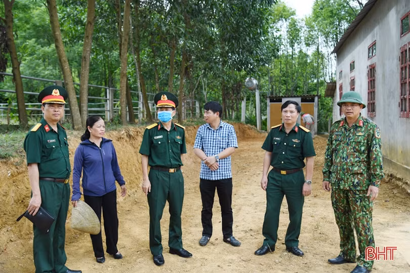 Bộ đội nỗ lực giúp Hương Lâm xây dựng nông thôn mới 