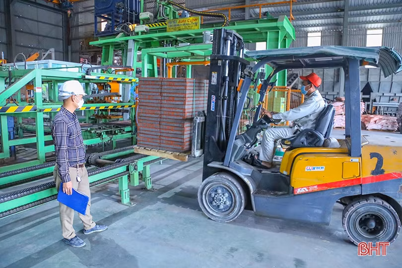 Hà Tĩnh mở rộng thị trường vật liệu xây dựng không nung