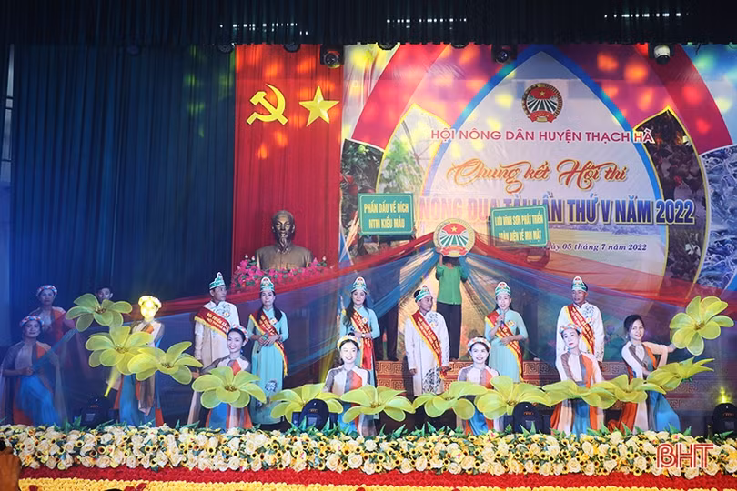 Lưu Vĩnh Sơn nhất Hội thi Nhà nông đua tài huyện Thạch Hà lần thứ V năm 2022