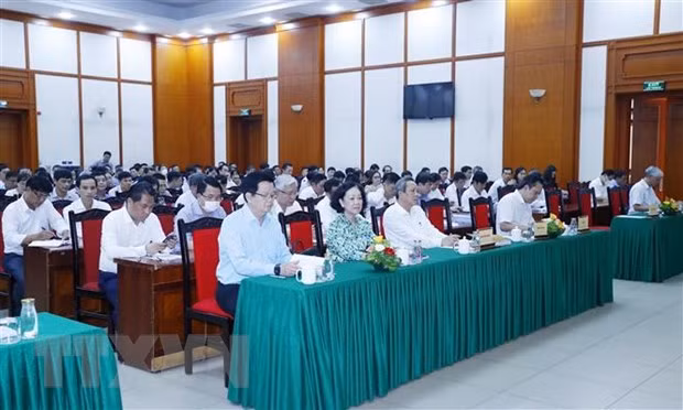 Trưởng ban Tổ chức Trung ương: Đẩy mạnh giám sát công tác tổ chức cán bộ