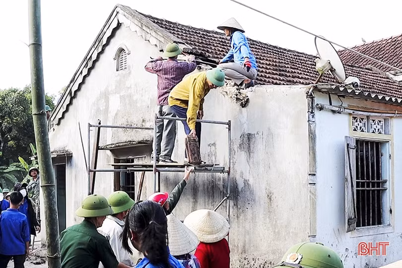 Hội Doanh nhân trẻ Hà Tĩnh khởi công xây dựng nhà nhân ái cho học sinh khó khăn
