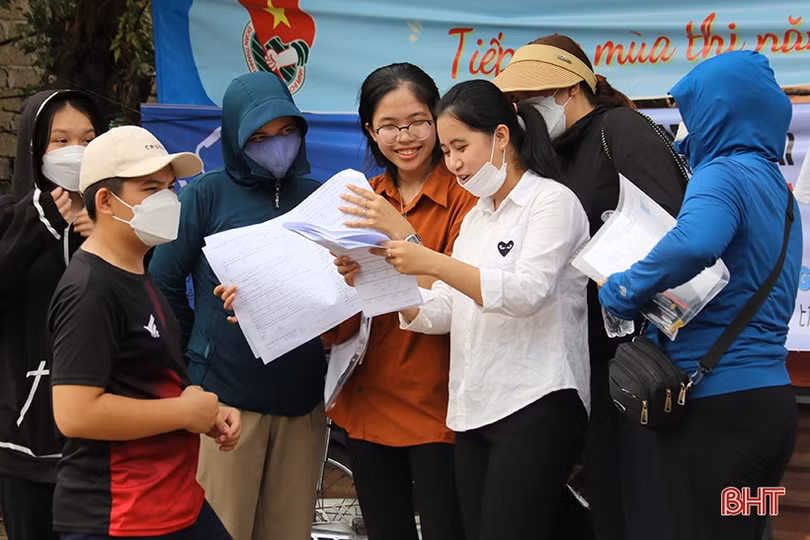 Ngày đầu thi tốt nghiệp THPT ở Hà Tĩnh: Không có thí sinh vi phạm quy chế