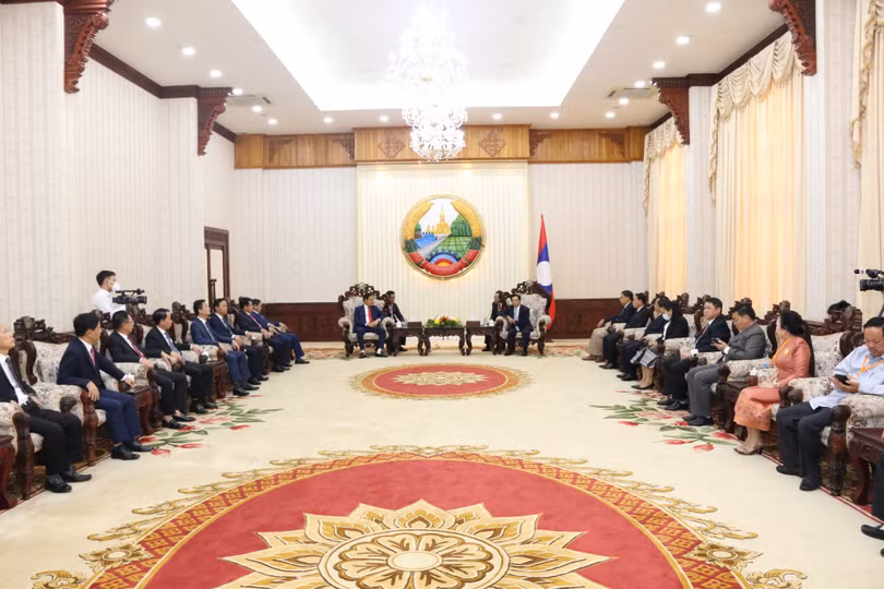 Truyền thông Lào đưa tin đậm nét về chuyến thăm, làm việc của đoàn công tác tỉnh Hà Tĩnh