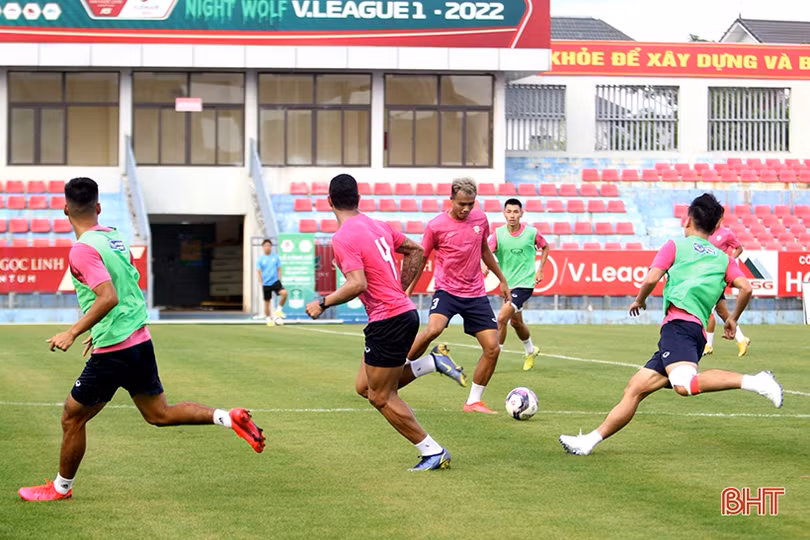 Hồng Lĩnh Hà Tĩnh sẵn sàng tiếp Becamex Bình Dương trên sân nhà