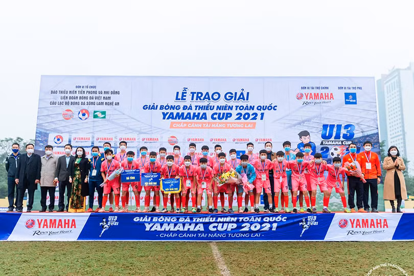 Vòng chung kết Yamaha Cup 2022: U13 Hồng Lĩnh Hà Tĩnh rơi vào bảng “tử thần”