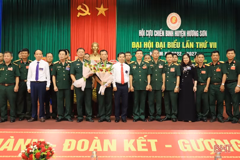 Ông Nguyễn Văn Thảo được bầu giữ chức Chủ tịch Hội CCB Hương Sơn