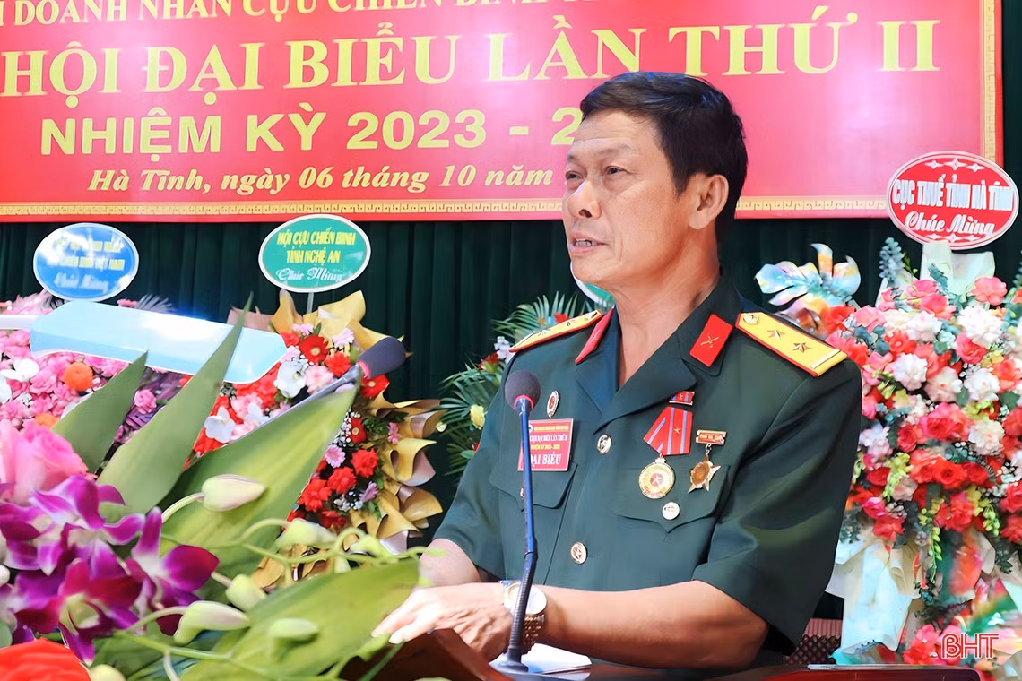 Ông Nguyễn Văn Sửu được bầu làm Chủ tịch Hội Doanh nhân Cựu chiến binh Hà Tĩnh