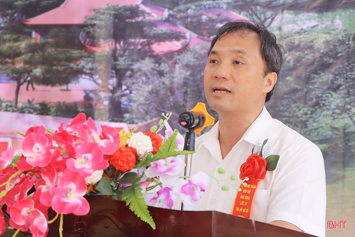 Khánh thành Đền thờ anh hùng liệt sĩ tại hồ Kẻ Gỗ