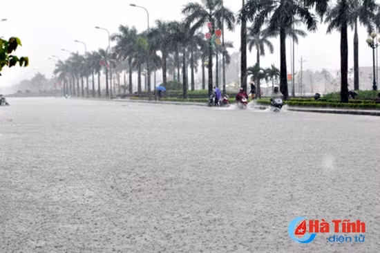 Hà Tĩnh tiếp tục có mưa vừa đến mưa to trong 2 ngày tới ảnh 1