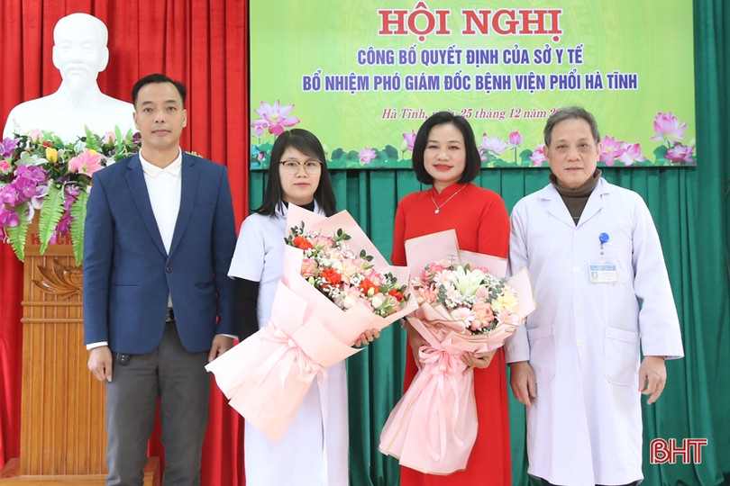 Bệnh viện Phổi Hà Tĩnh có tân Phó Giám đốc