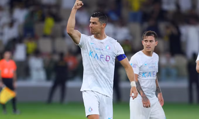 Ronaldo ghi bàn nhiều nhất năm 2023
