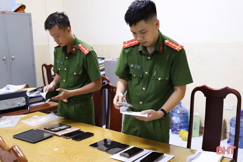Công an Hà Tĩnh triệt phá nhiều vụ lừa đảo qua mạng