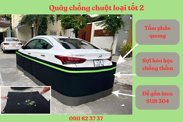 Đơn vị cung cấp quây chống chuột ô tô giá tốt - Trọng Thức