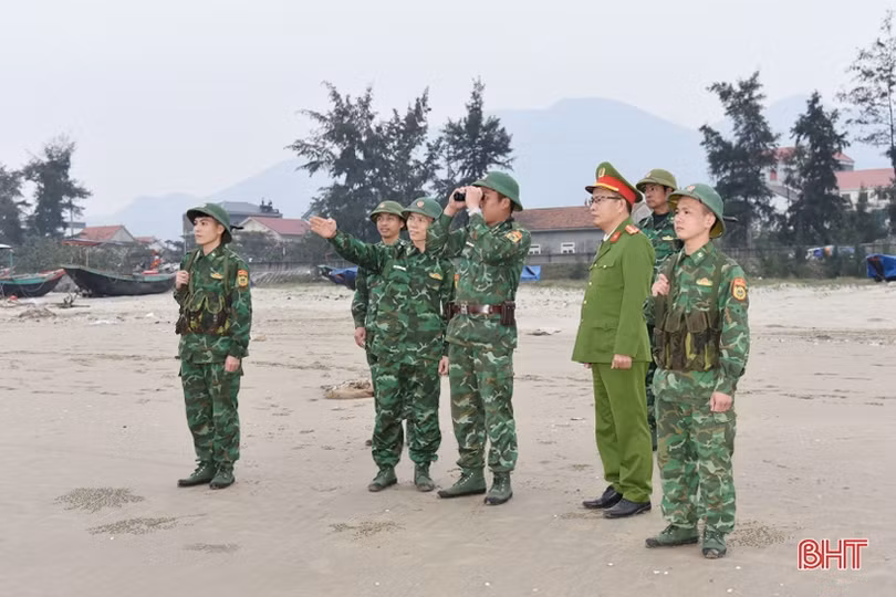 Bảo vệ biên giới trong những ngày nghỉ tết Dương lịch