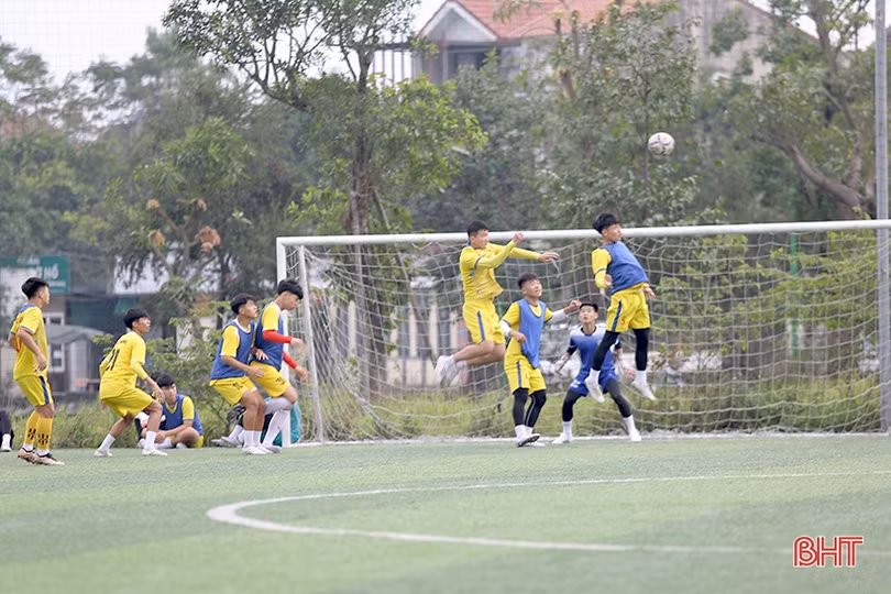 U19 Hồng Lĩnh Hà Tĩnh tích cực “rèn quân” cho vòng loại quốc gia