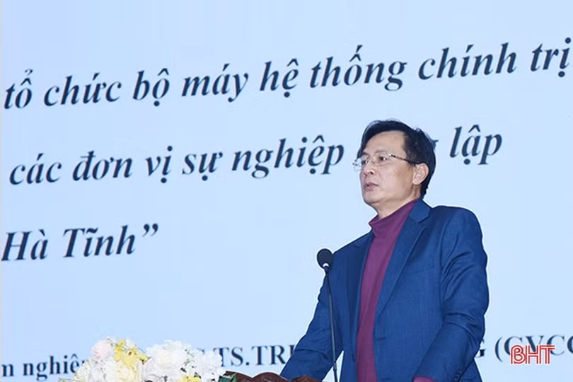 Đánh giá hiệu quả thực hiện chủ trương sáp nhập, sắp xếp bộ máy tại Hà Tĩnh