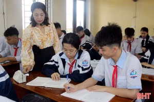 Điểm danh những môn có "tỷ lệ chọi" cao vào Trường THPT Chuyên Hà Tĩnh năm nay