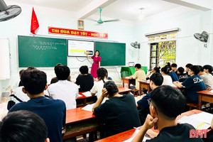 Biệt phái giáo viên - giải pháp tháo gỡ khó khăn cho các trung tâm GDNN-GDTX Hà Tĩnh