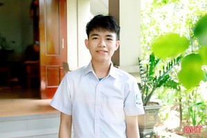 Nam sinh trường huyện thủ khoa đầu vào chuyên Toán
