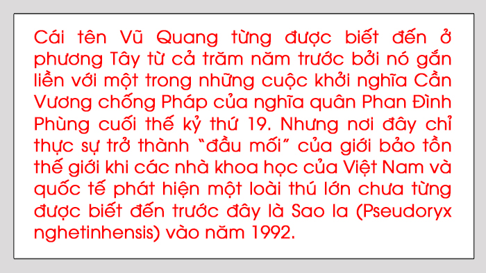 Vườn quốc gia Vũ Quang - "mỏ loài mới" tại Việt Nam, trung tâm đa dạng sinh học của Châu Á ảnh 2 Vườn quốc gia Vũ Quang - “mỏ loài mới” tại Việt Nam, trung tâm đa dạng sinh học của Châu Á