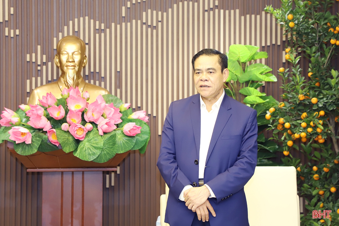 Tòa Giám mục Giáo phận Hà Tĩnh chúc tết Đảng bộ và Nhân dân tỉnh nhà