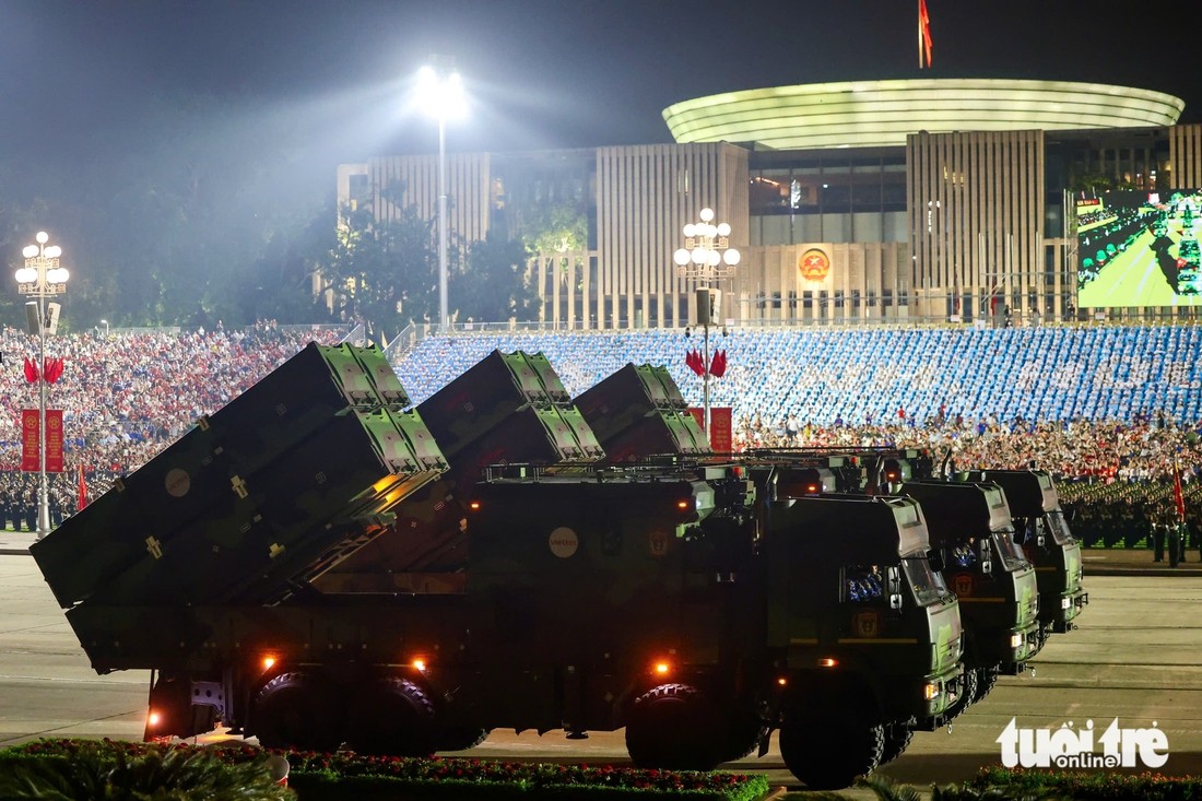 Hệ thống tên lửa Trường Sơn do Viettel nghiên cứu, sản xuất có các biến thể phù hợp với nhiều nhiệm vụ khác nhau - Ảnh: NGUYỄN KHÁNH