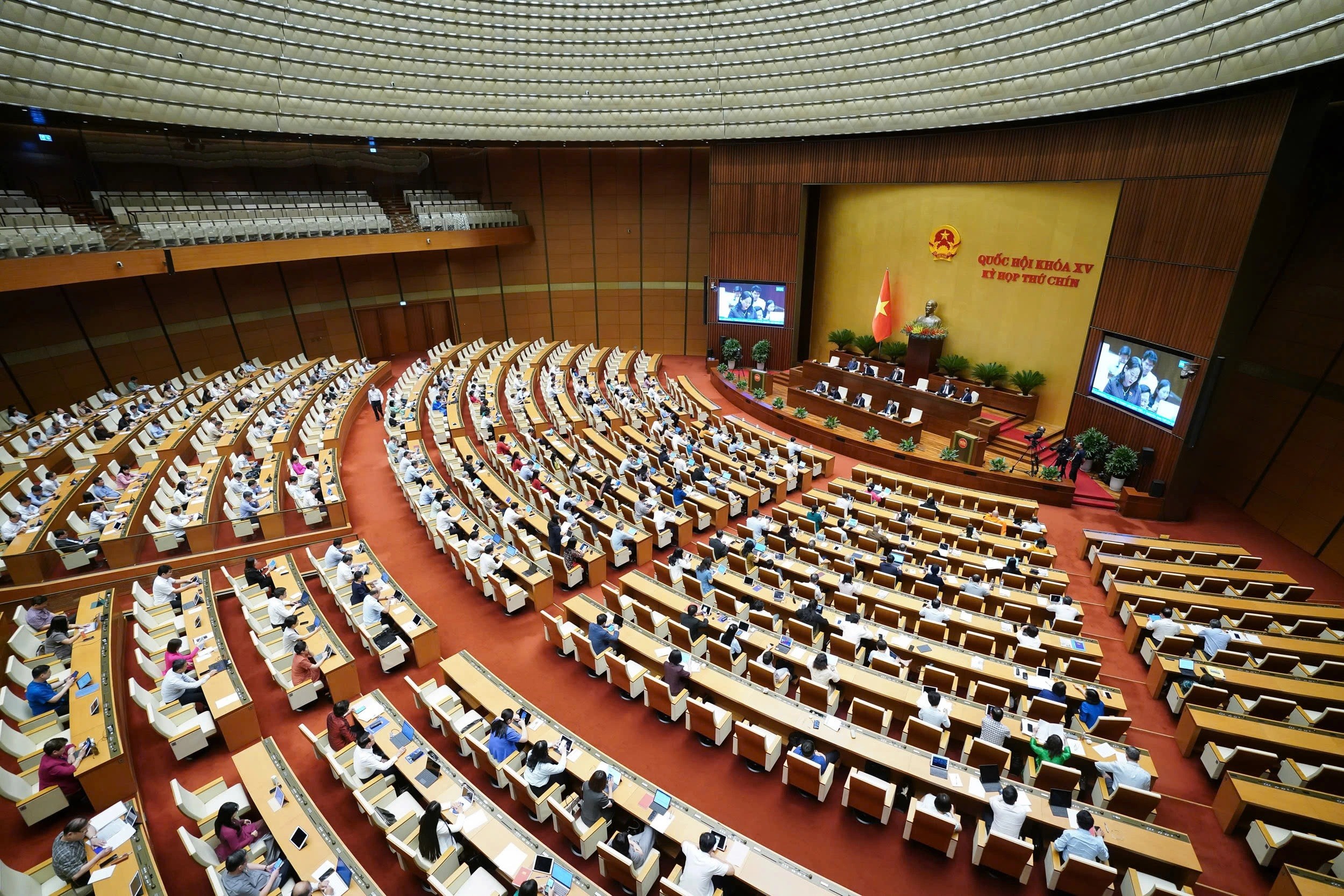 Kỳ họp thứ 9 Quốc hội khóa XV (Ảnh: Hồng Phong). a2.jpg