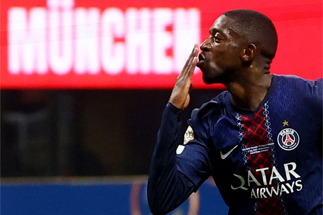 Dembele là một trong những mối đe dọa lớn cho Chelsea ở trận chung kết FIFA Club World Cup 2025™. Ảnh: Reuters. a2.jpg
