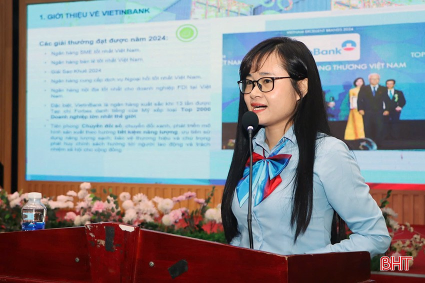 អ្នកប្រឹក្សា និងអ្នកតំណាងនៃអាជីវកម្មមួយចំនួនបានចែករំលែកការសន្សំថាមពល និងដំណោះស្រាយបំប្លែងថាមពលឆ្ពោះទៅរកកំណើនបៃតង និងនិរន្តរភាព។ bqbht_br_z6626780080999-ef3ad9b7865c58ab9a929821868393e4.jpg