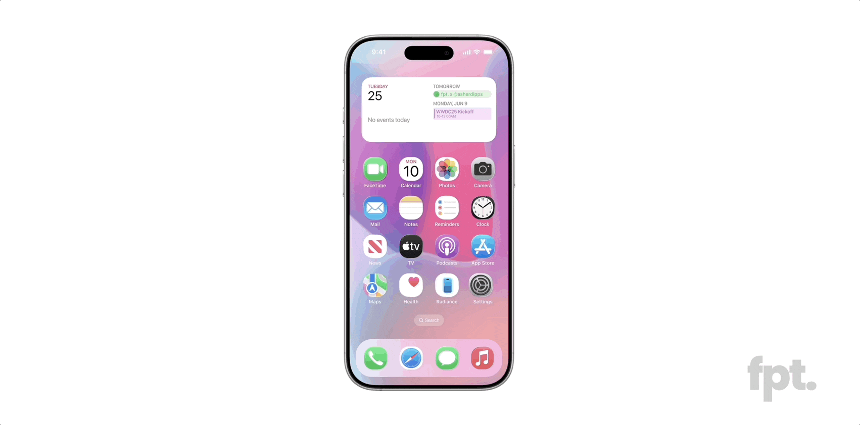 Thiết kế mới của iOS 19 tạo cảm giác “tròn trịa, bóng bẩy và gần như là kính”. Ranh giới giữa các thành phần giao diện như pop-up, biểu tượng, bàn phím… tạo cảm giác “nổi lên khỏi màn hình”.